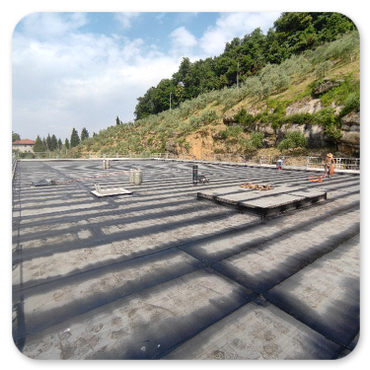 Coperture Piane membrana bituminosa doppia Broof
