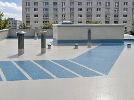 copertura alta garantibilità con resina pmma 